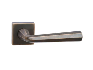 LATUS MG2292 - Bronze door handle on rose by Fama International - view 2